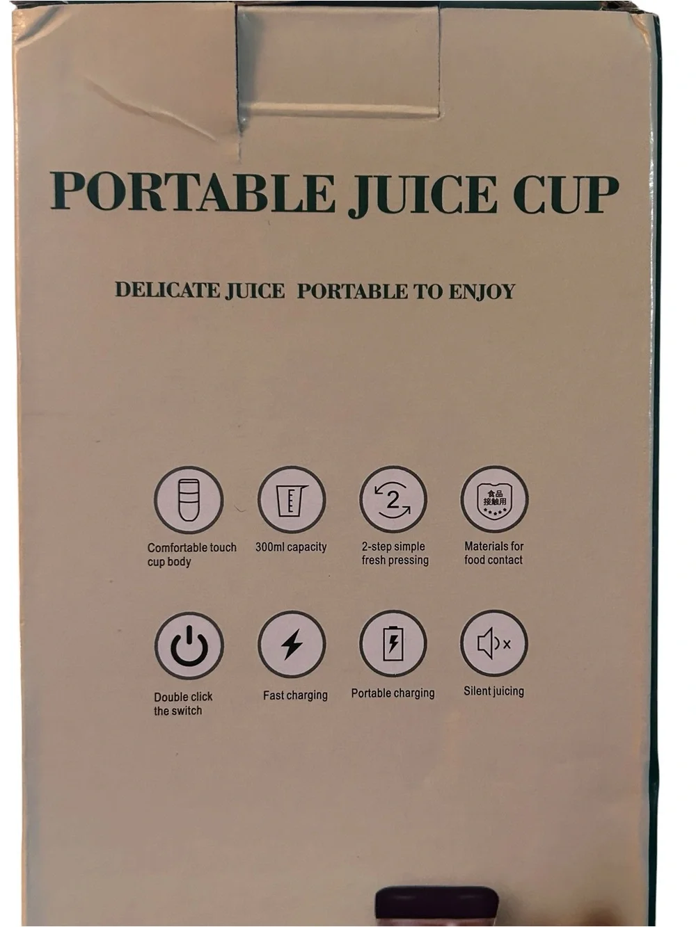 Ultimate Portable Blender! USB Rechargeable & Compact for Smoothies On-The-Go